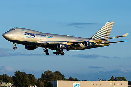 4K-BCH Silk Way West Airlines Boeing 747-400F | Planespotters.net