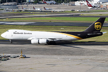 N605UP United Parcel Service (UPS) Boeing 747-8F | Planespotters.net