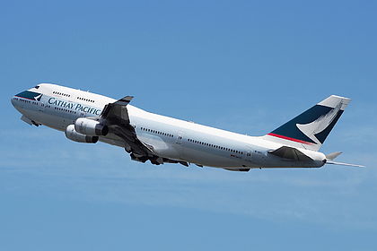 B-HUI Cathay Pacific Boeing 747-400 | Planespotters.net