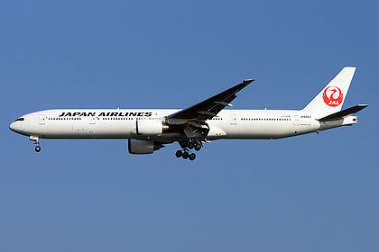 JA8943 Japan Airlines Boeing 777-300 | Planespotters.net
