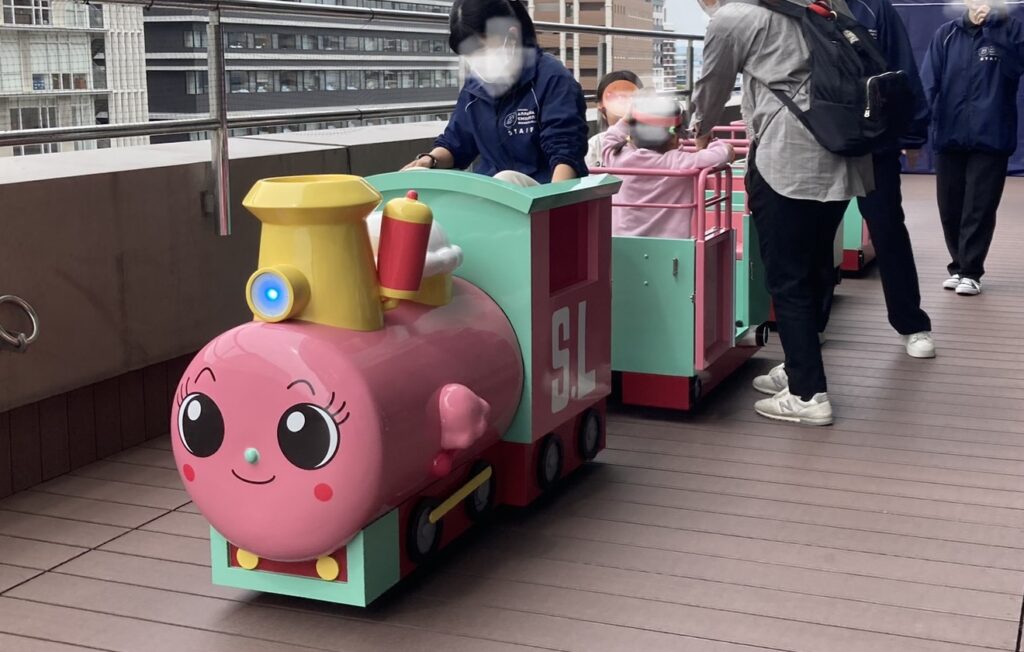 アンパンマンミュージアム福岡 ポッポちゃんに乗ってきた！感想と写真