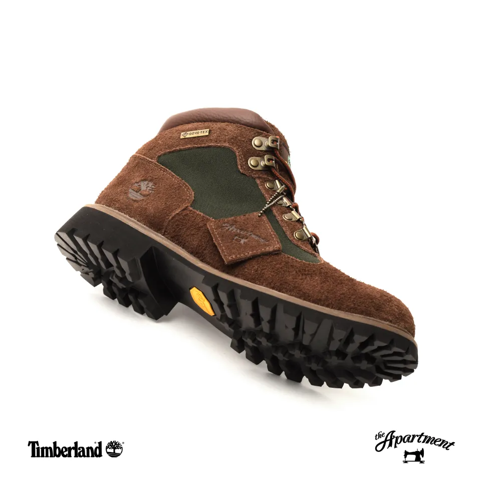 the Apartment x Timberland ビブラムマッシュ フィールド ブーツ GTX