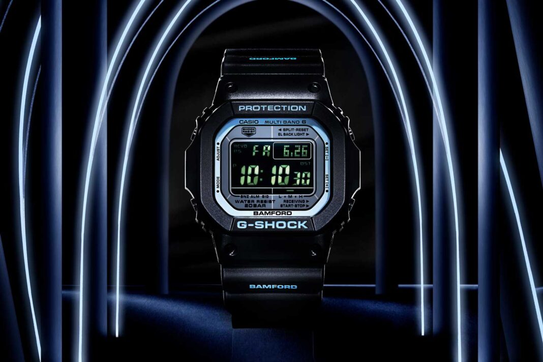 The baby blue and black Bamford G-SHOCK 5610 sold out in 6 minutes