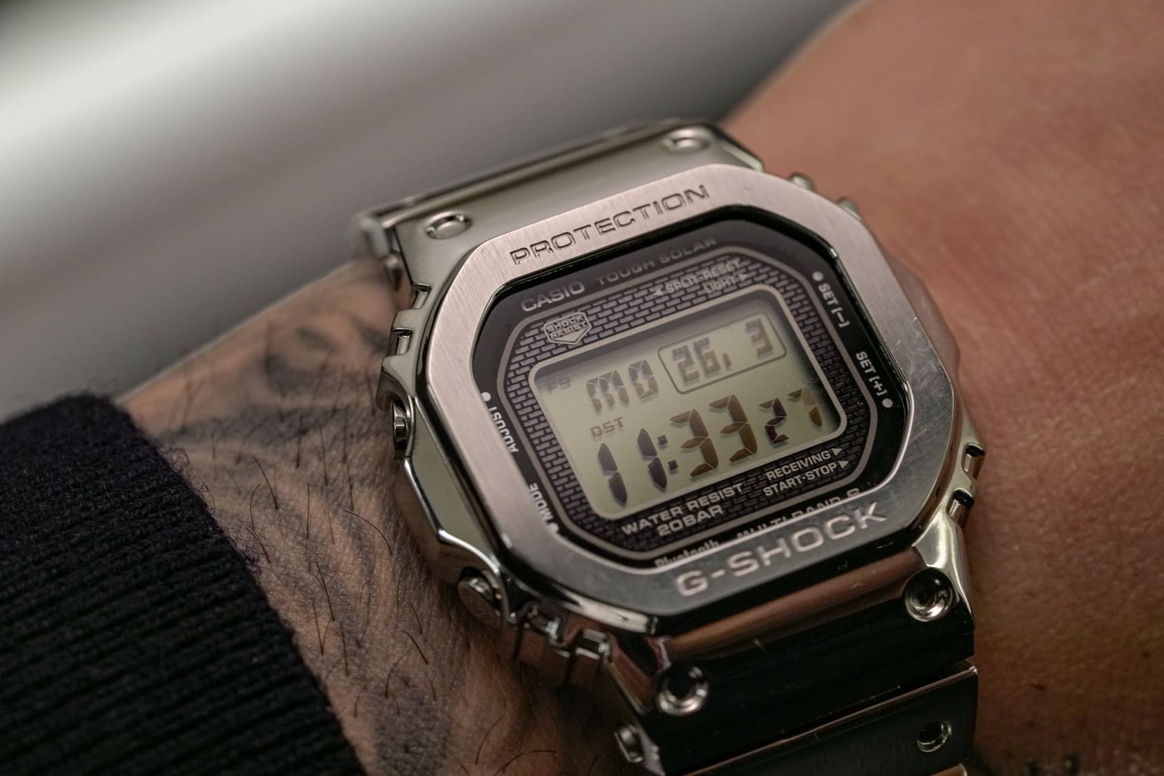 HANDS-ON: Heavy metal – the Casio G-Shock Full Metal GMW-B5000D-1