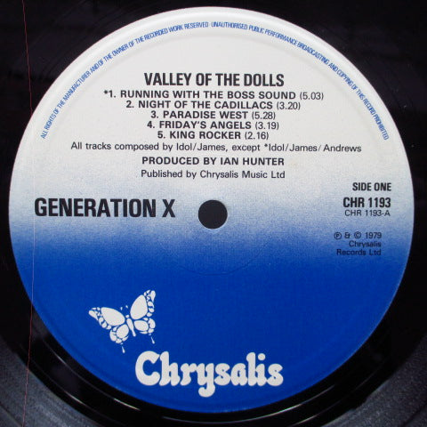 GENERATION X (ジェネレーション X) - Valley Of The Dolls (UK