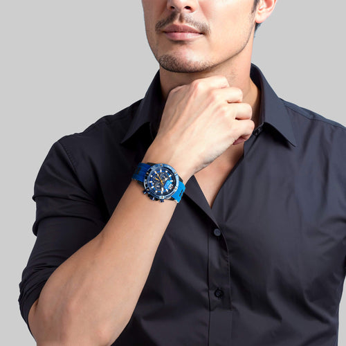 Adventurer Blue Men's Watch & Sunglasses | Timepieces International
