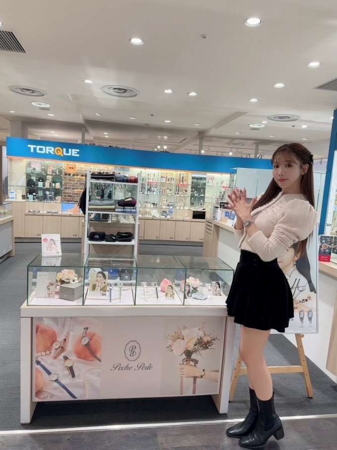 Peche Perle】三上悠亜さん、ご来店されました！！（新宿ルミネ