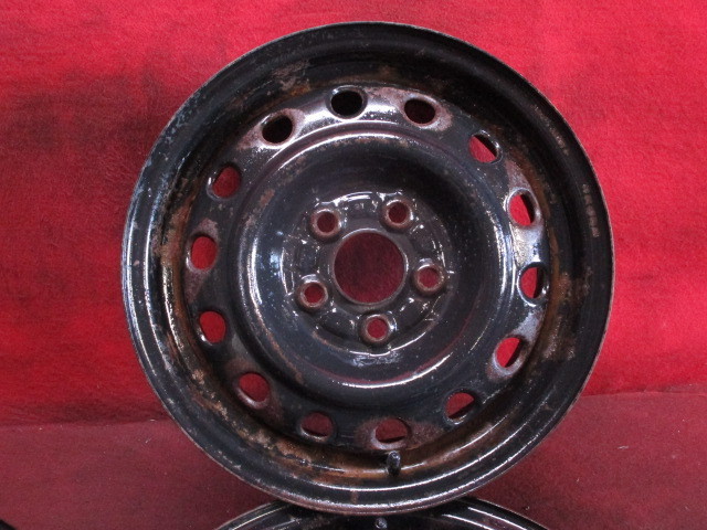 ホイール 4本 スバル純正 14×4.5J 5穴 12000円