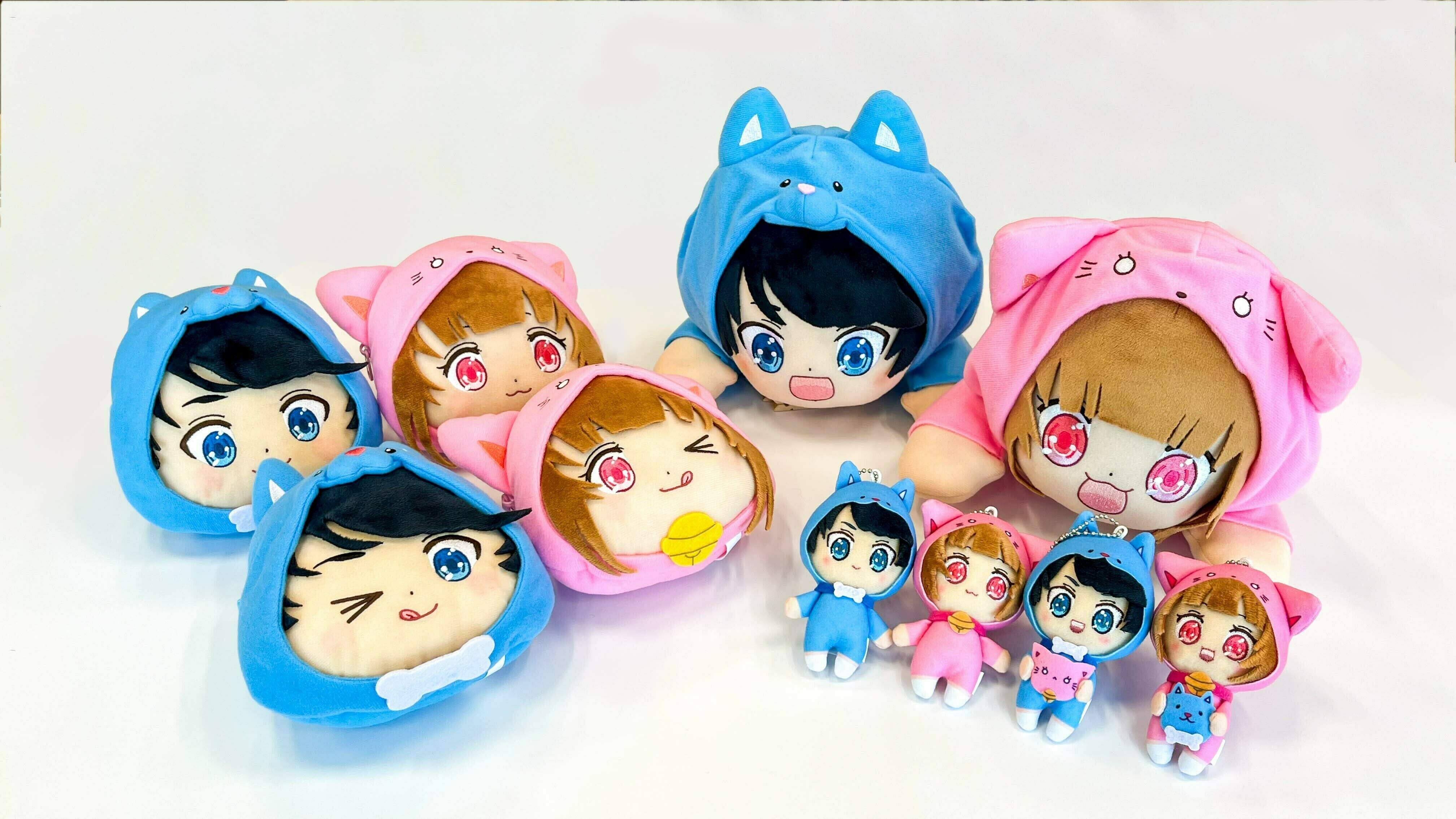 ちろぴのがぬいぐるみやポーチになってクレーンゲームに登場