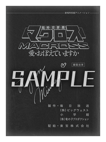 超時空要塞マクロス 愛おぼえていますか 4Kリマスターセット特集ページ