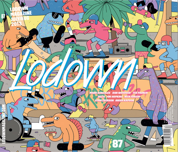 DAN WOODGERさんの仕事「LODOWN MAGAZINE ISSUE #87」（土谷尚武