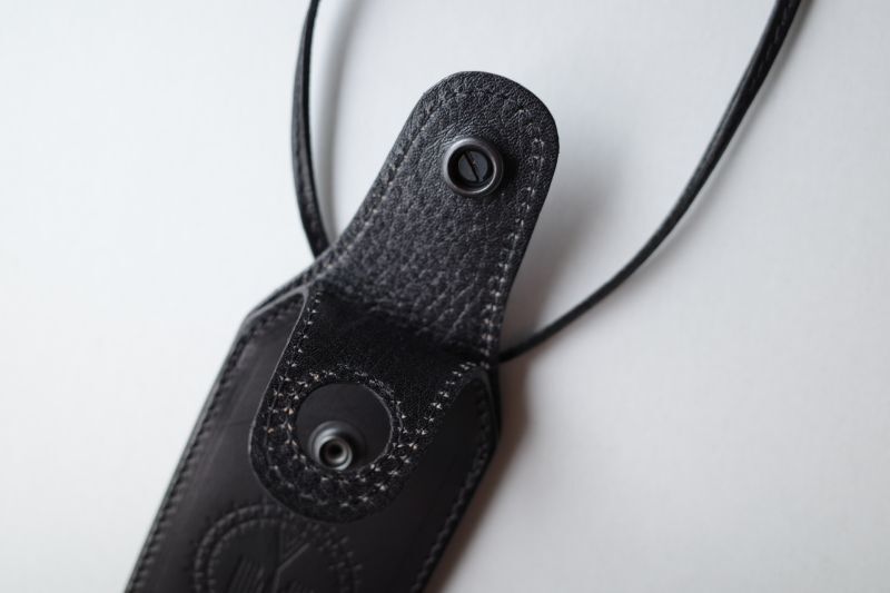 black means お守りケースネックレス・ブラック×ブラック - tity