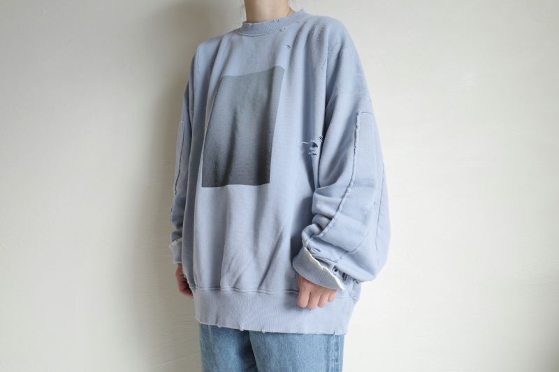stein OVERSIZED REBUILD SWEAT LS - tity