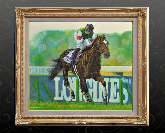 愛馬油彩画・肖像画○タスティエーラ | サラブレッドライフ