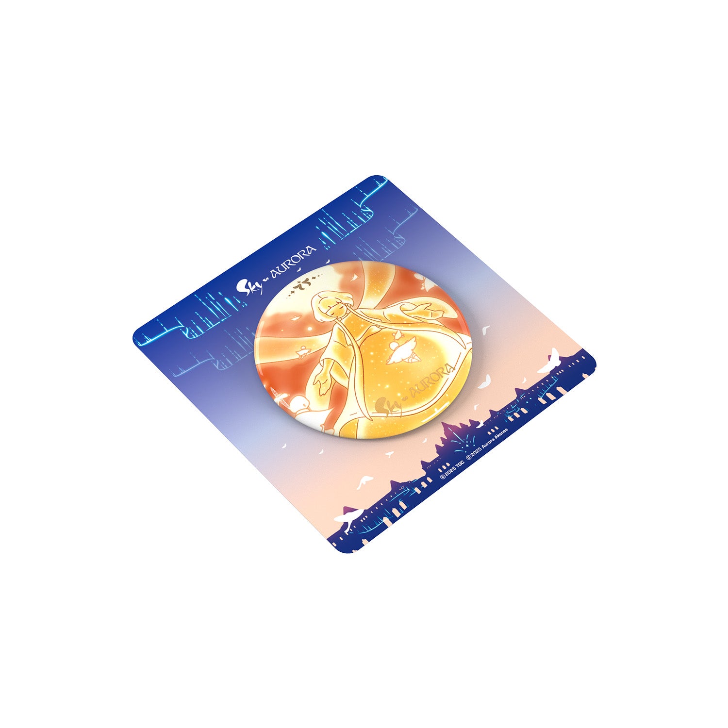 Sky × AURORA 缶バッジ I – thatskyshop JP