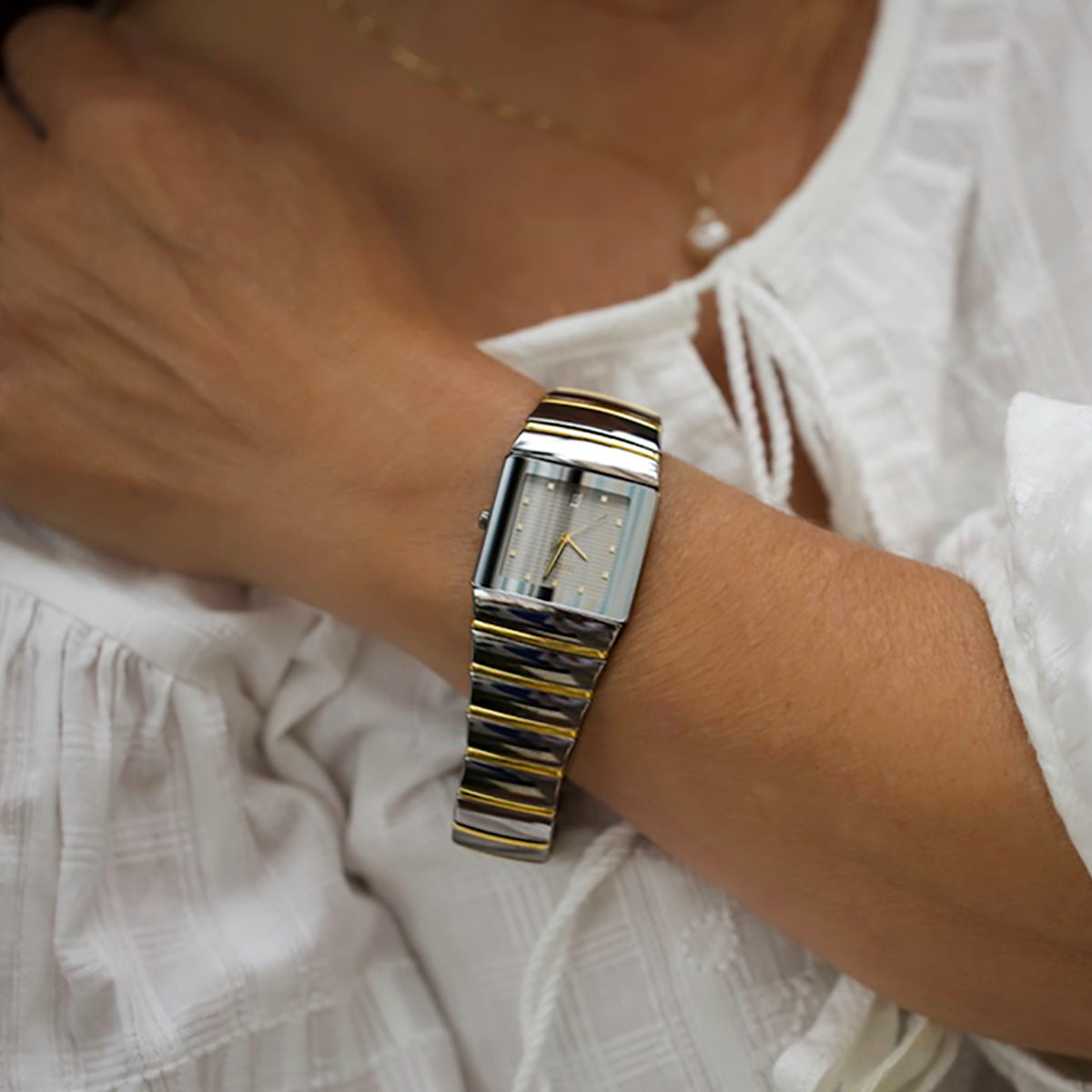 SS/18k Rado Sintra Watch — ThayerJewelers.com