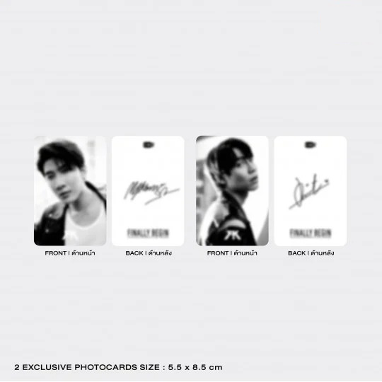 FINALLY BEGIN / FIRST KHAOTUNG - タイBL・タイGLドラマグッズ通販