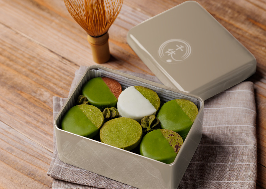 季節限定】抹茶チョコレートクッキー缶 | 千休公式サイト | 抹茶専門店