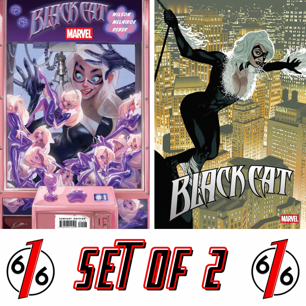 BLACK CAT #1 ALEXANDER LOZANO & ADAM HUGHES Variant Set LTD 3000