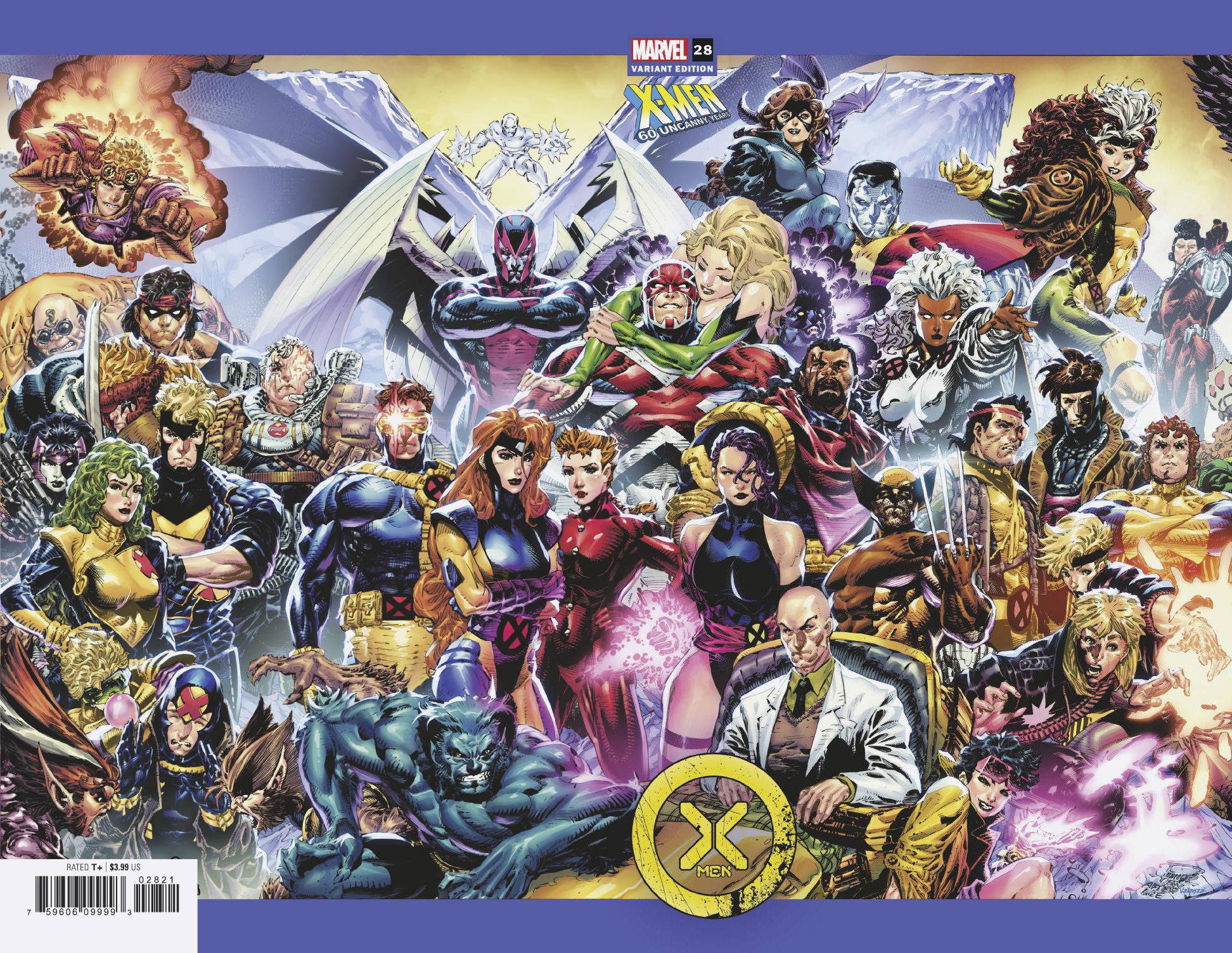 X-MEN #28 PHILIP TAN WRAPAROUND 60th Anniversary Variant – The 616