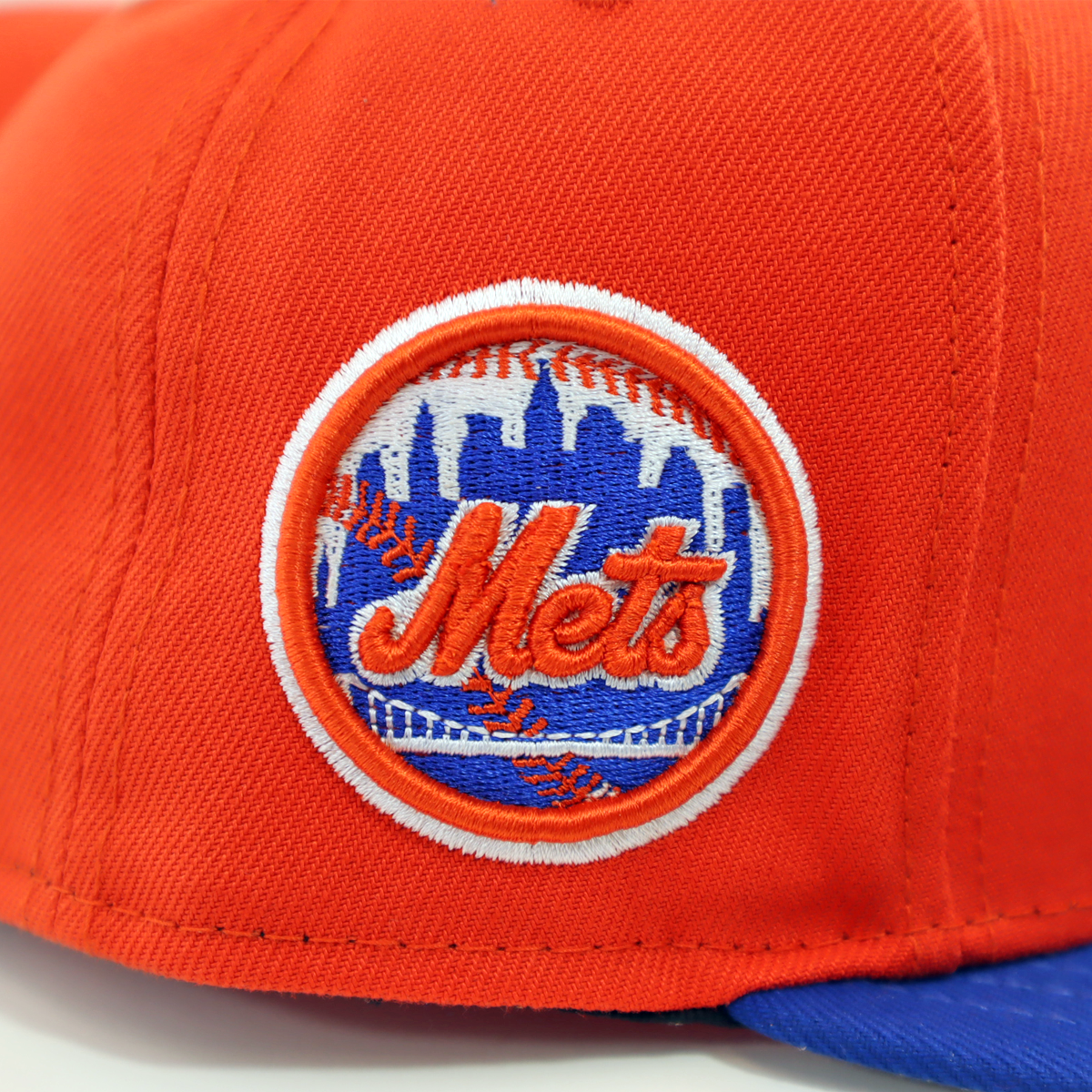 THE 7 LINE x METS Arched | New Era Snapback (ORANGE)