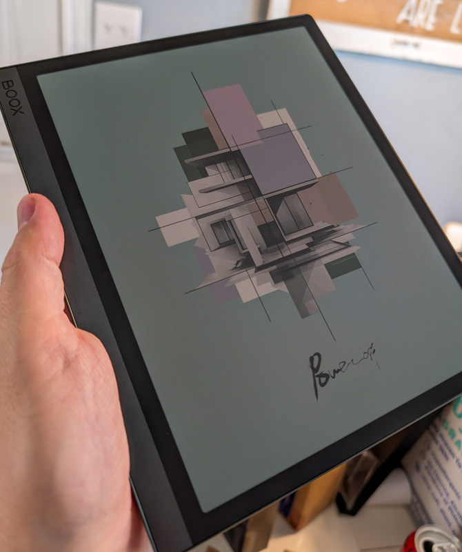 BOOX Tab Ultra C Pro color ePaper tablet review - versatile tablet