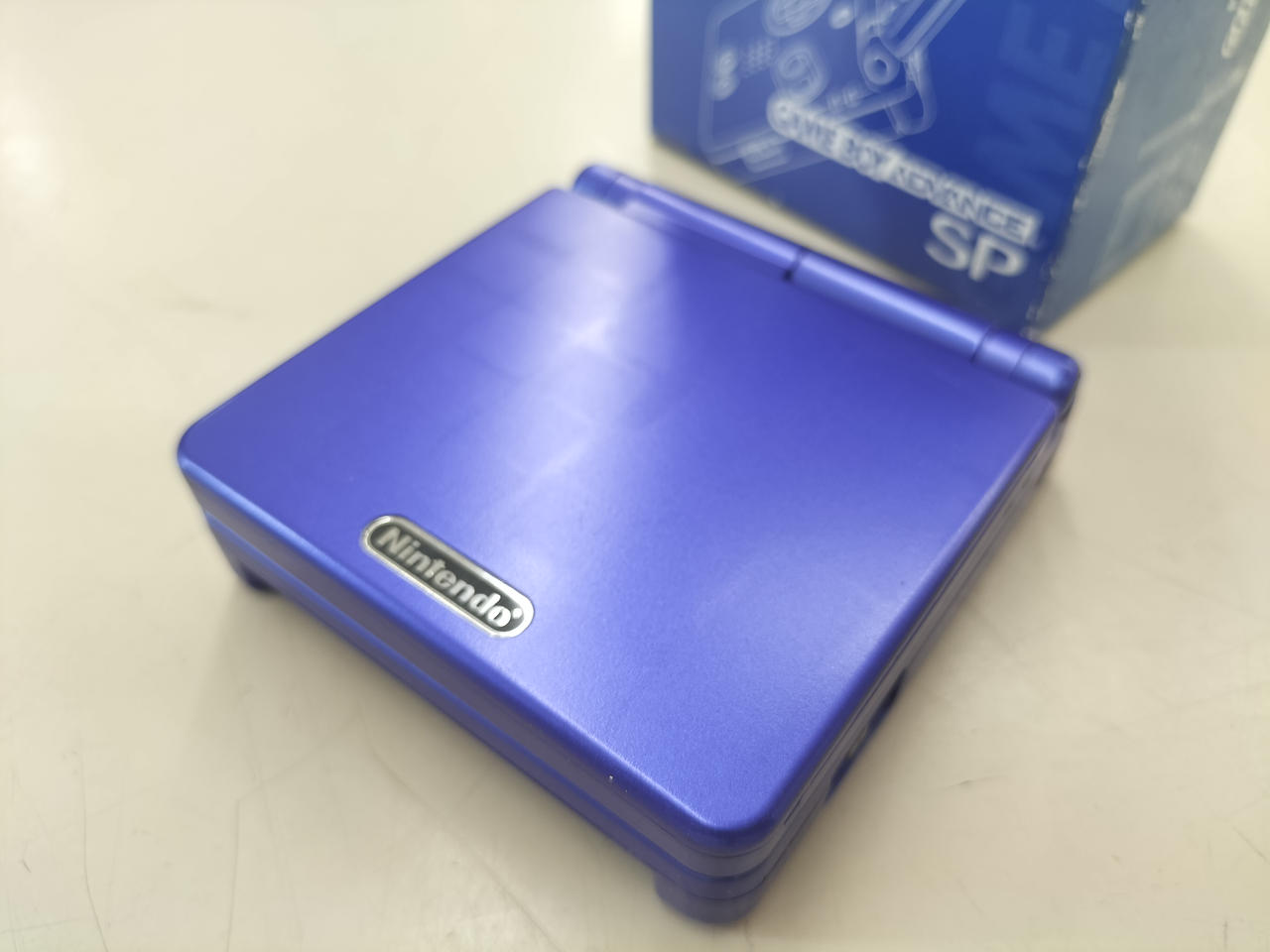 Nintendo Gameboy Advance SP Blue AGS-S-ZBA Used in Japan – The