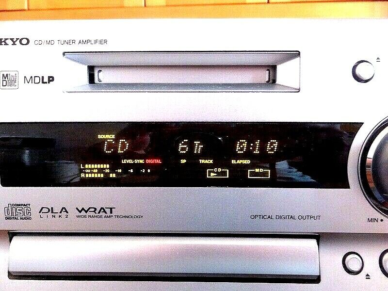 Near Mint Japan ONKYO FR-7GX CD MD tuner amplifier with remote