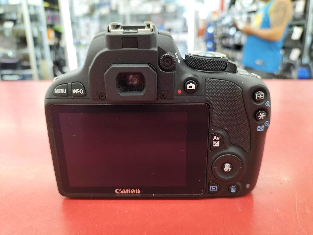 Canon Model number：EOS KISS X7 EF-S 18-55 IS STM Digital Camera