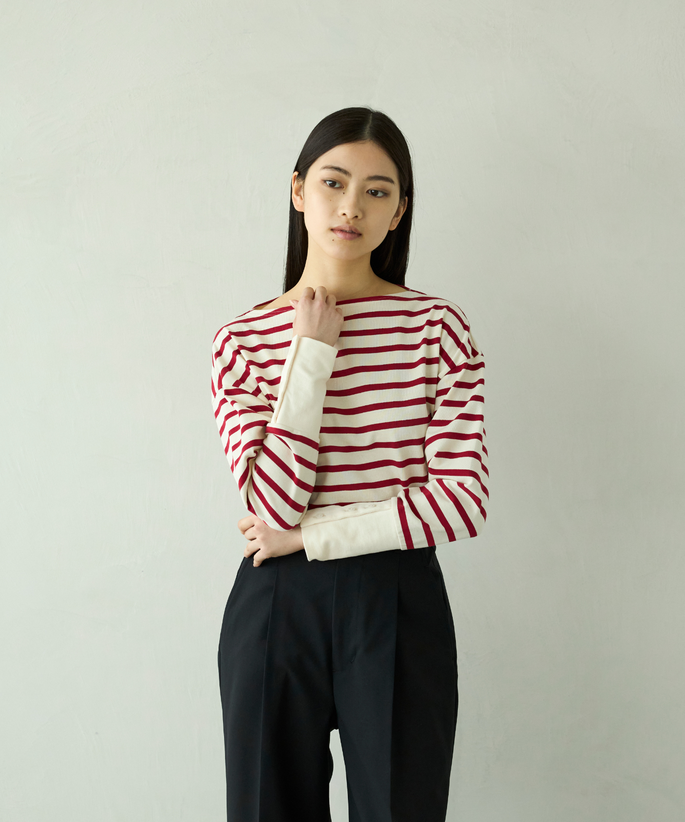 ≪通常販売≫Gold button cotton cardigan（ゴールドボタンコットン