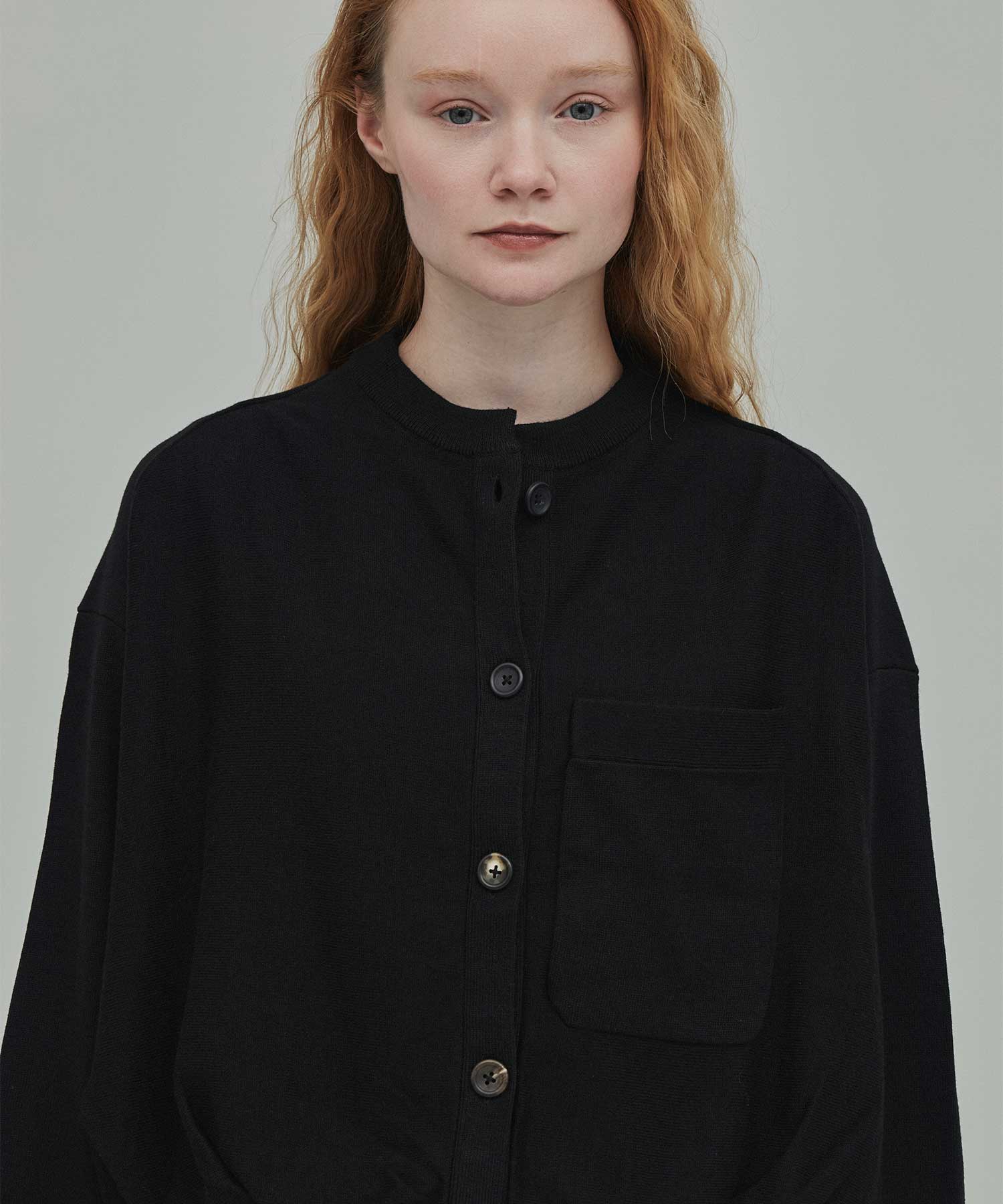 double-front cardigan(M BLACK): nagonstans: WOMENS｜THE TOKYO