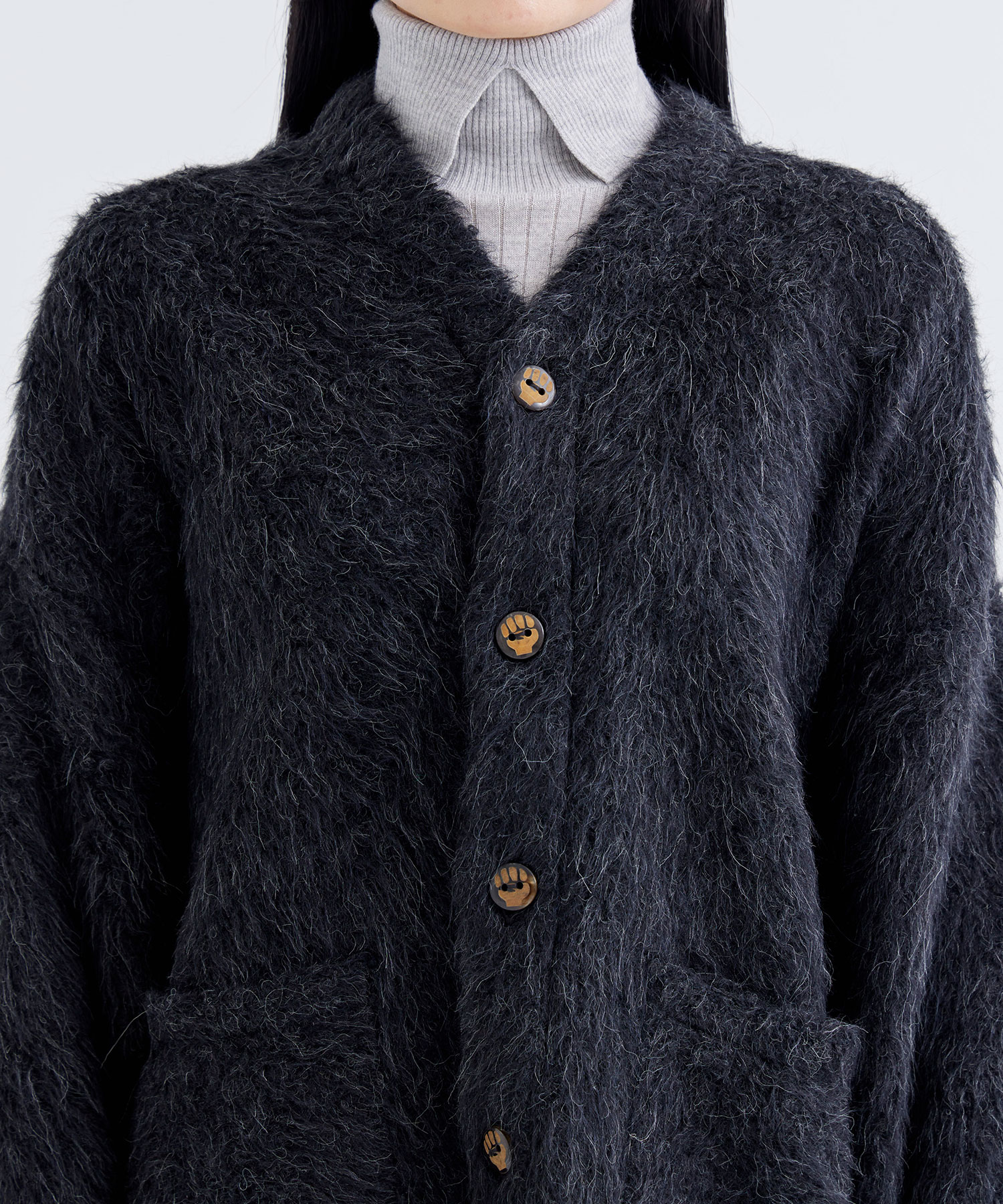 Suri Cardigan(FREE BLACK): THE INOUE BROTHERS: WOMENS｜THE TOKYO