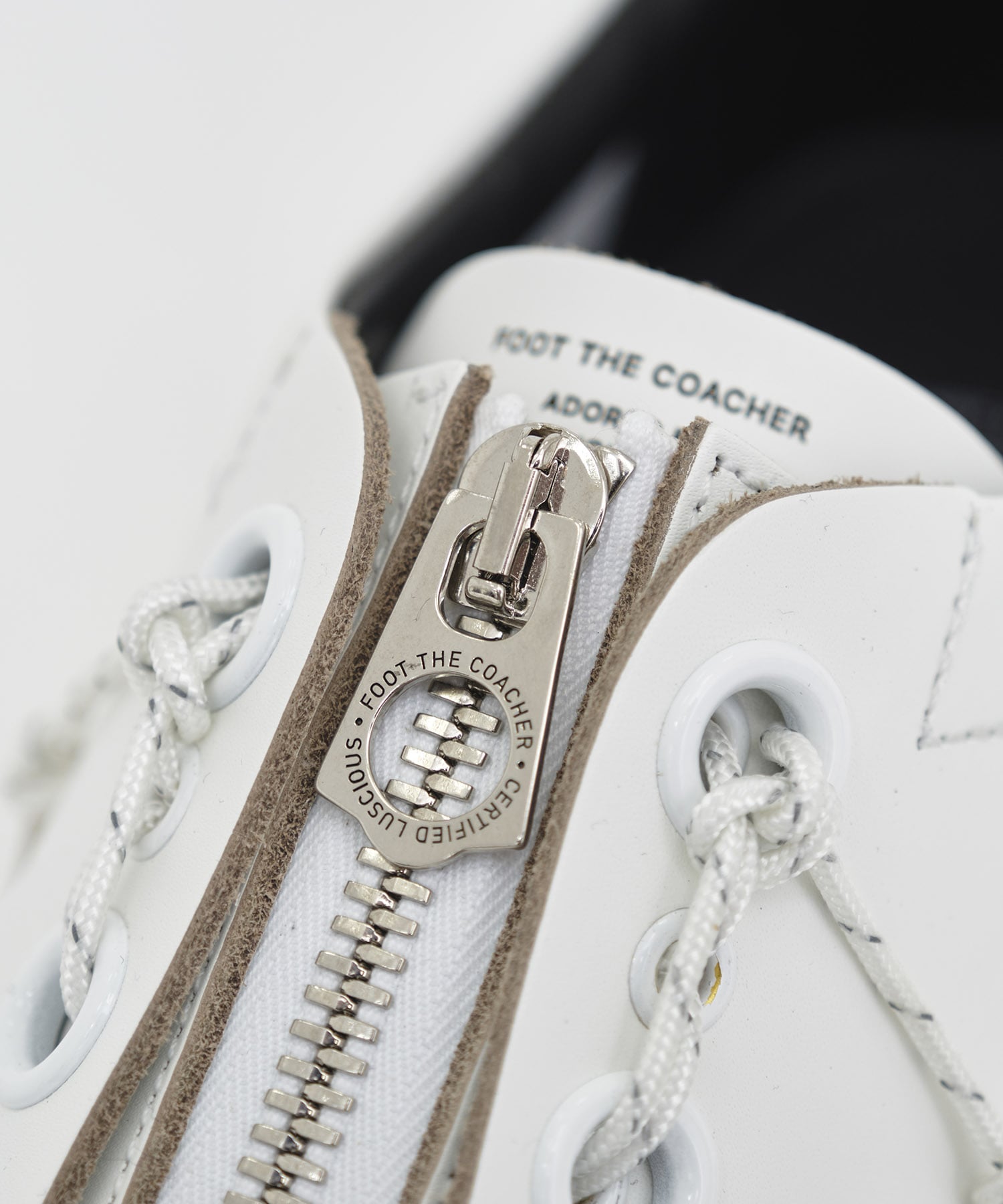 EX.FRONT ZIP DOUBLE LACED ｜ foot the coacher