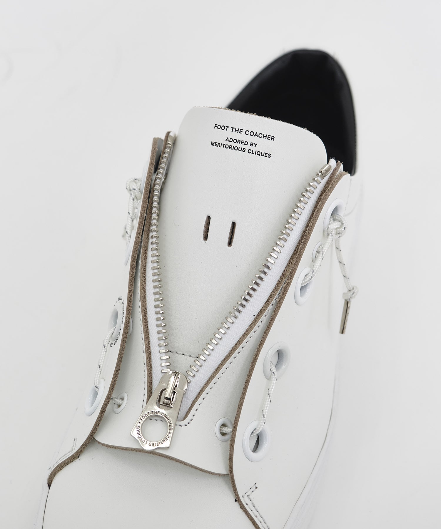 EX.FRONT ZIP DOUBLE LACED ｜ foot the coacher