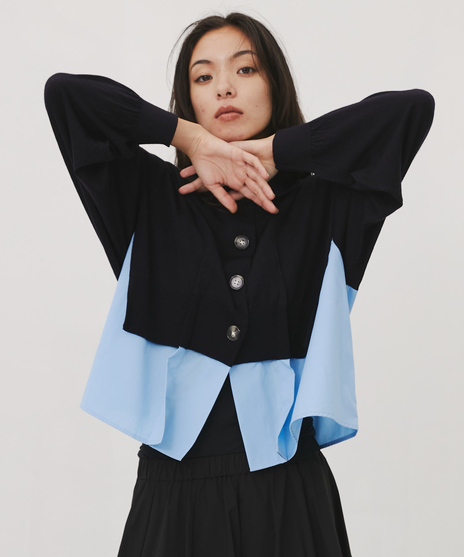 FAKE-LAYERED CARDIGAN｜ENFOLD（エンフォルド）正規取り扱い通販｜THE