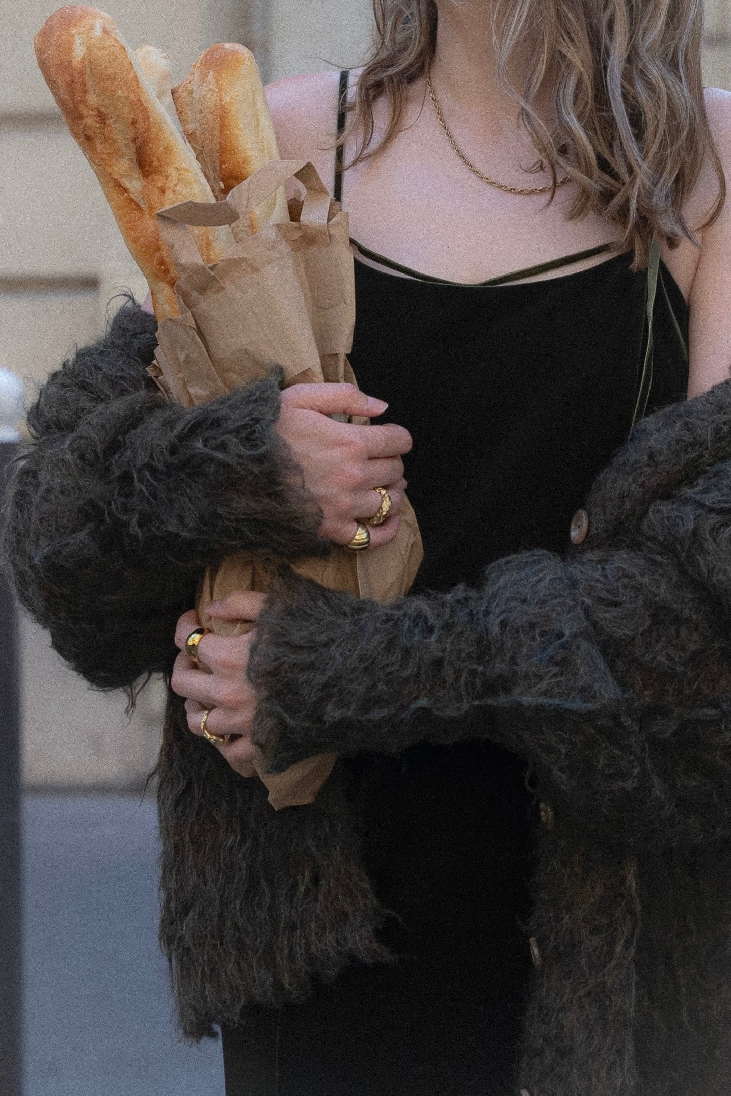 Pigalle Shaggy Cardigan – THE TOÉ