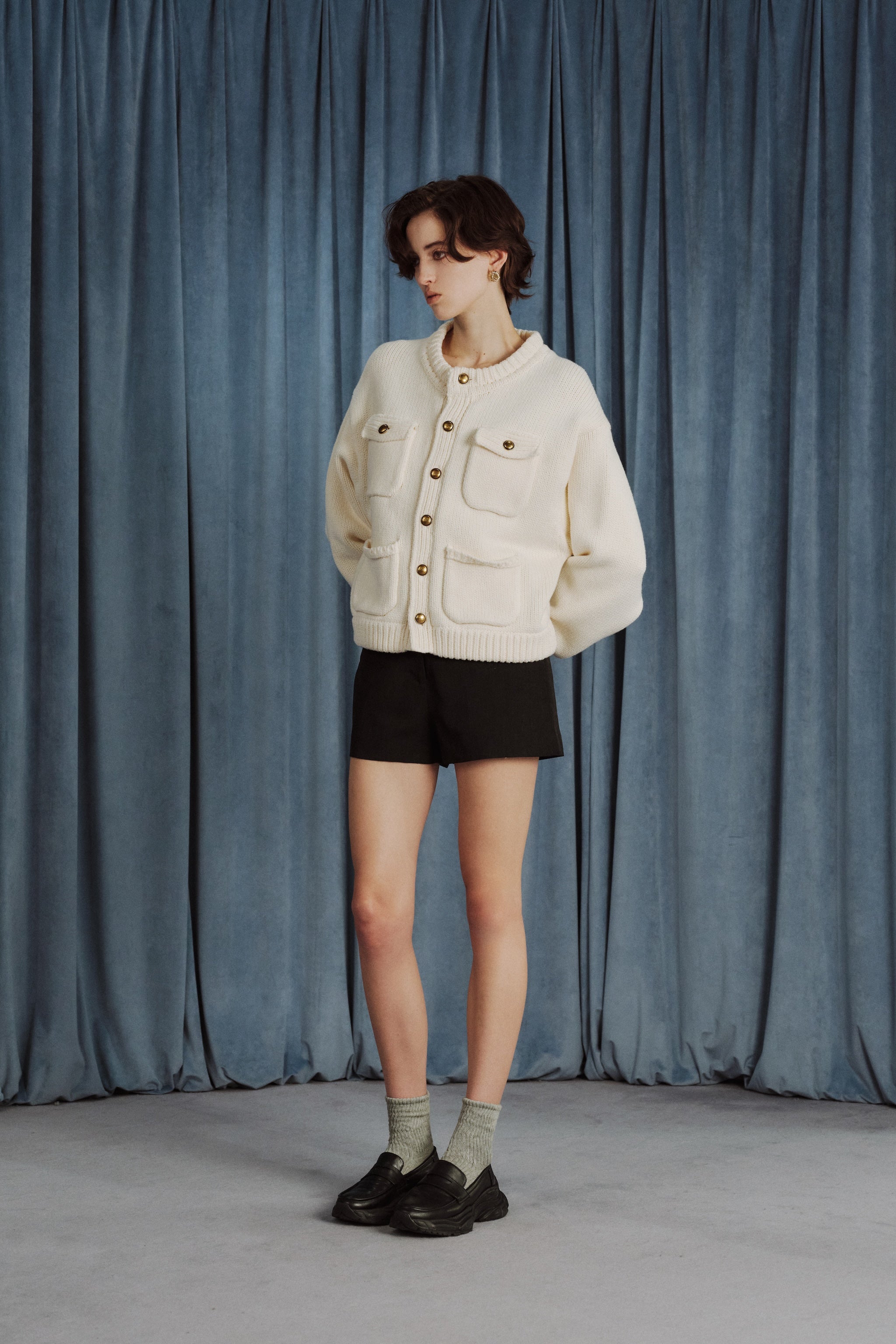 Residenz Knit Cardigan – THE TOÉ