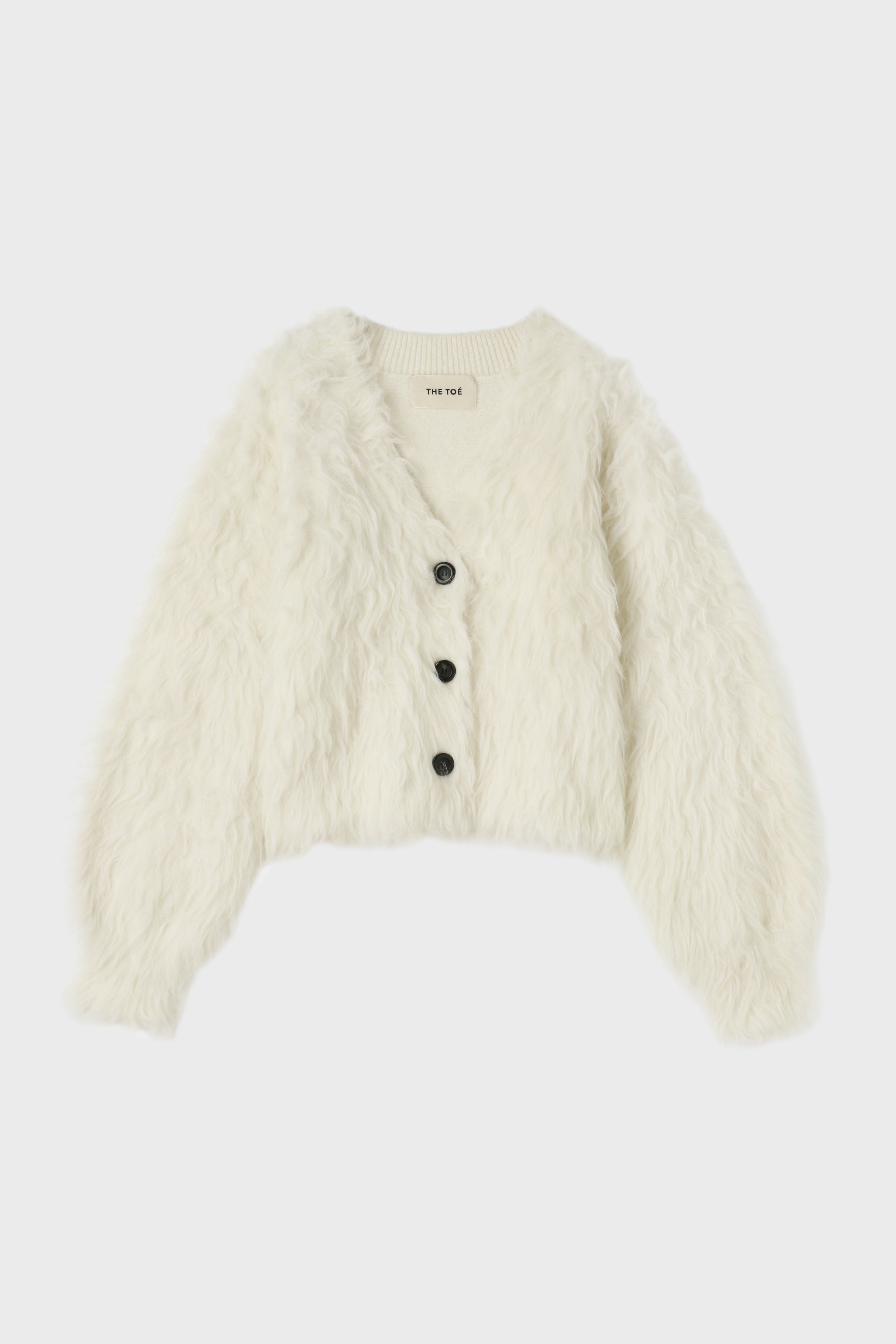 Eltz Shaggy Cardigan – THE TOÉ