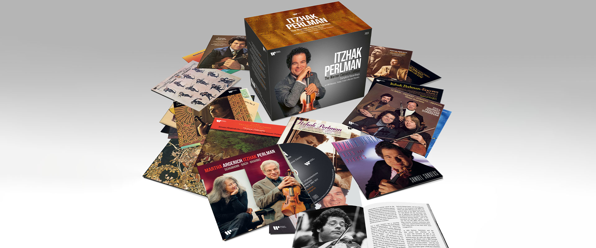 Enter to Win a 78-CD Box Set of Itzhak Perlman's Complete Warner