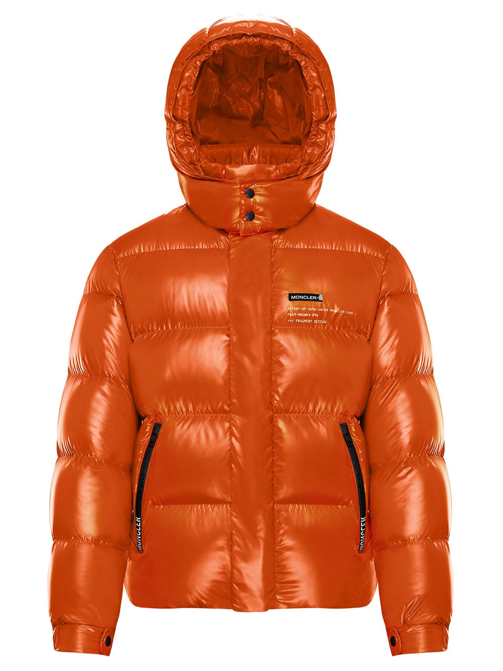 7 Moncler Fragment Hiroshi Fujiwara Orange Nylon Jacket | The Webster