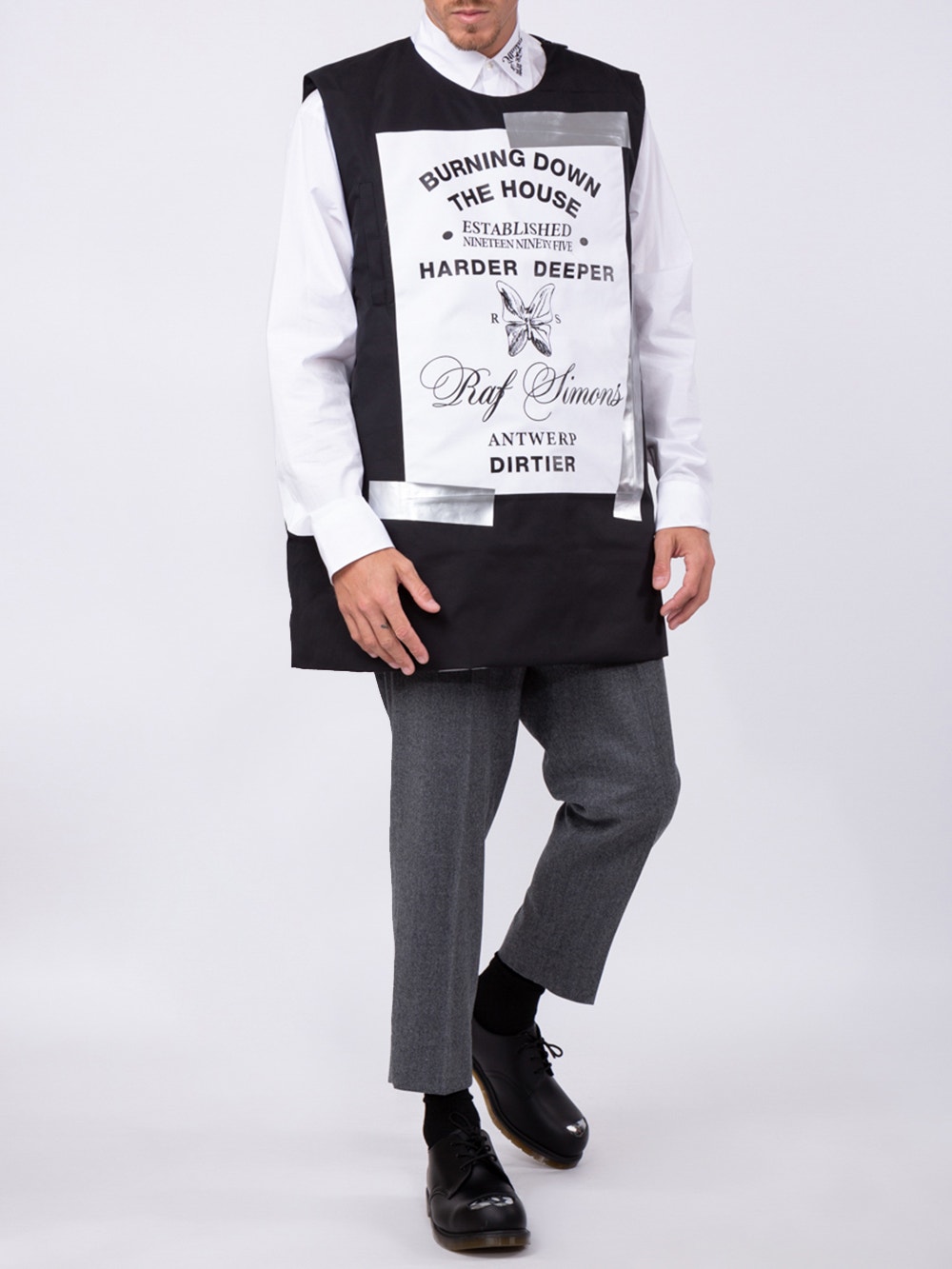 Raf Simons X Templa Padded Vest Black | The Webster