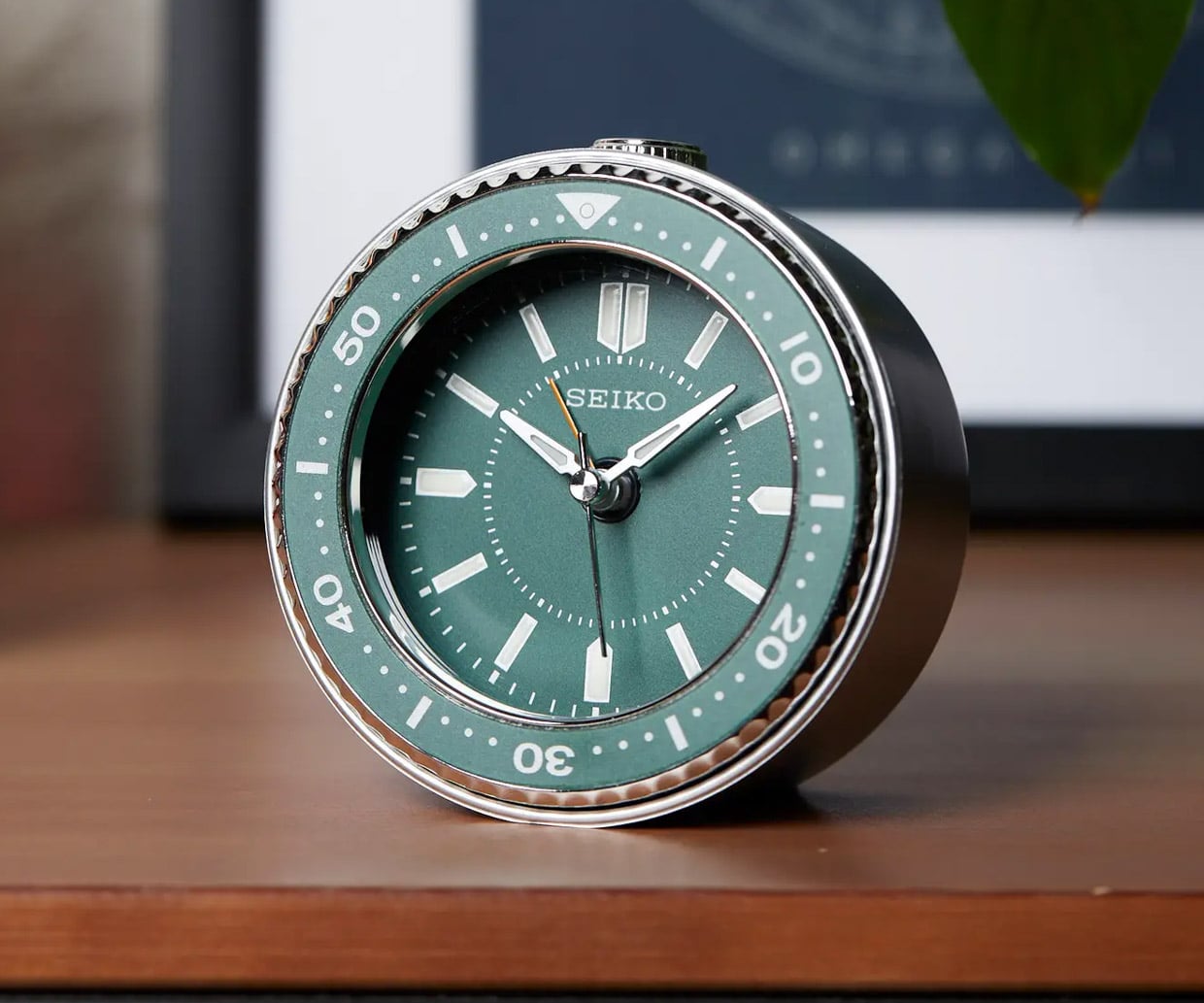Seiko Mai Alarm Clock: Like a Dive Watch for Your Desktop