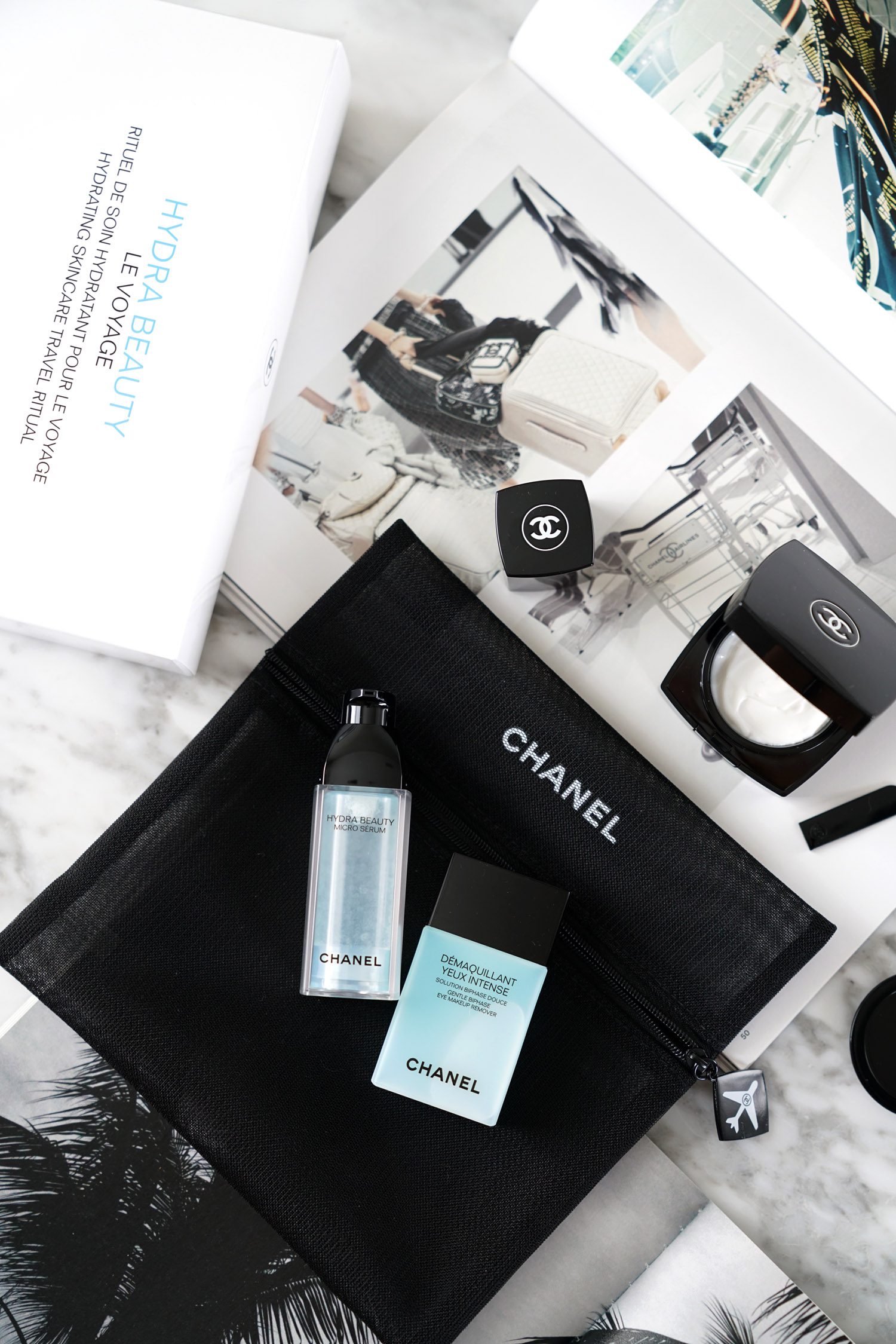 CHANEL HYDRA BEAUTY トライアルセット Chanel Hydra Beauty Le Voyage