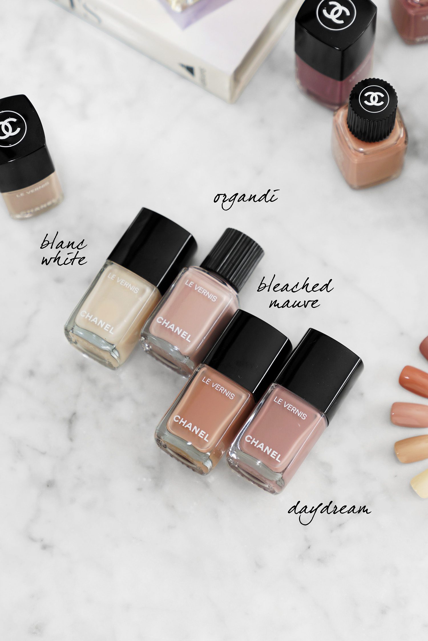 Best Chanel Le Vernis Neutrals + Soft Shades for Spring - The
