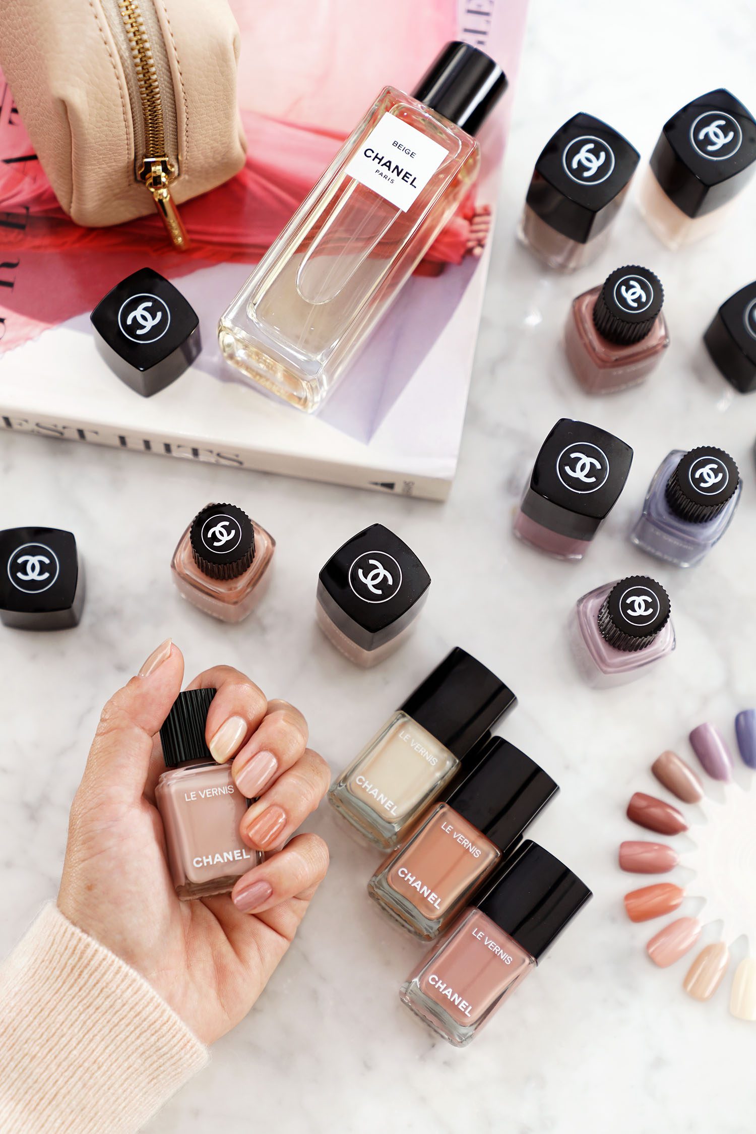 Best Chanel Le Vernis Neutrals + Soft Shades for Spring - The