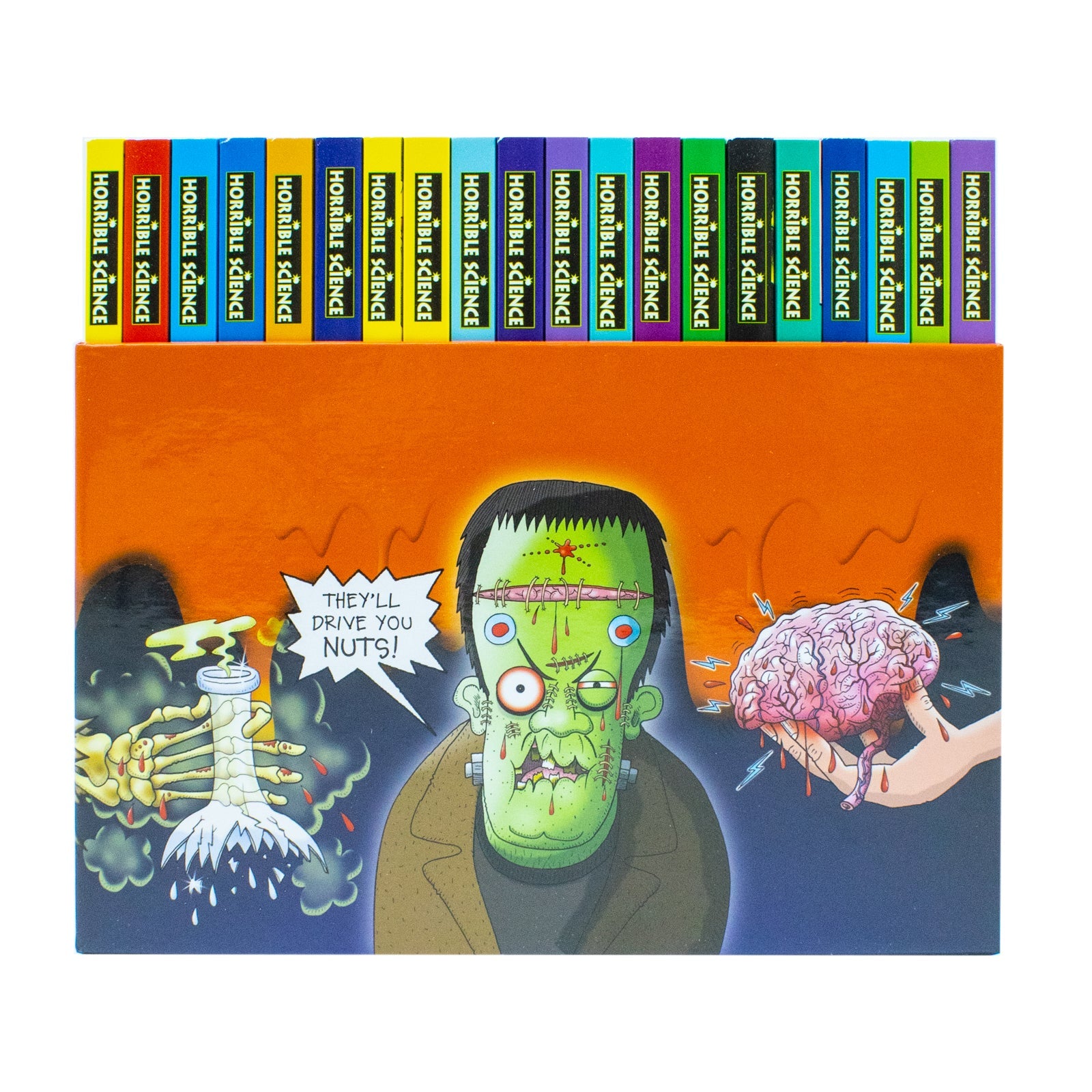Horrible Science 20 Books Box Set by Nick Arnold – The Book Crib
