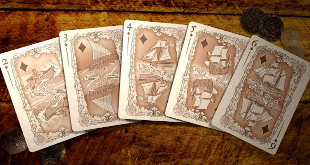 Bicycle Seven Seas Playing Cards Set (With Treasure Chest) – The