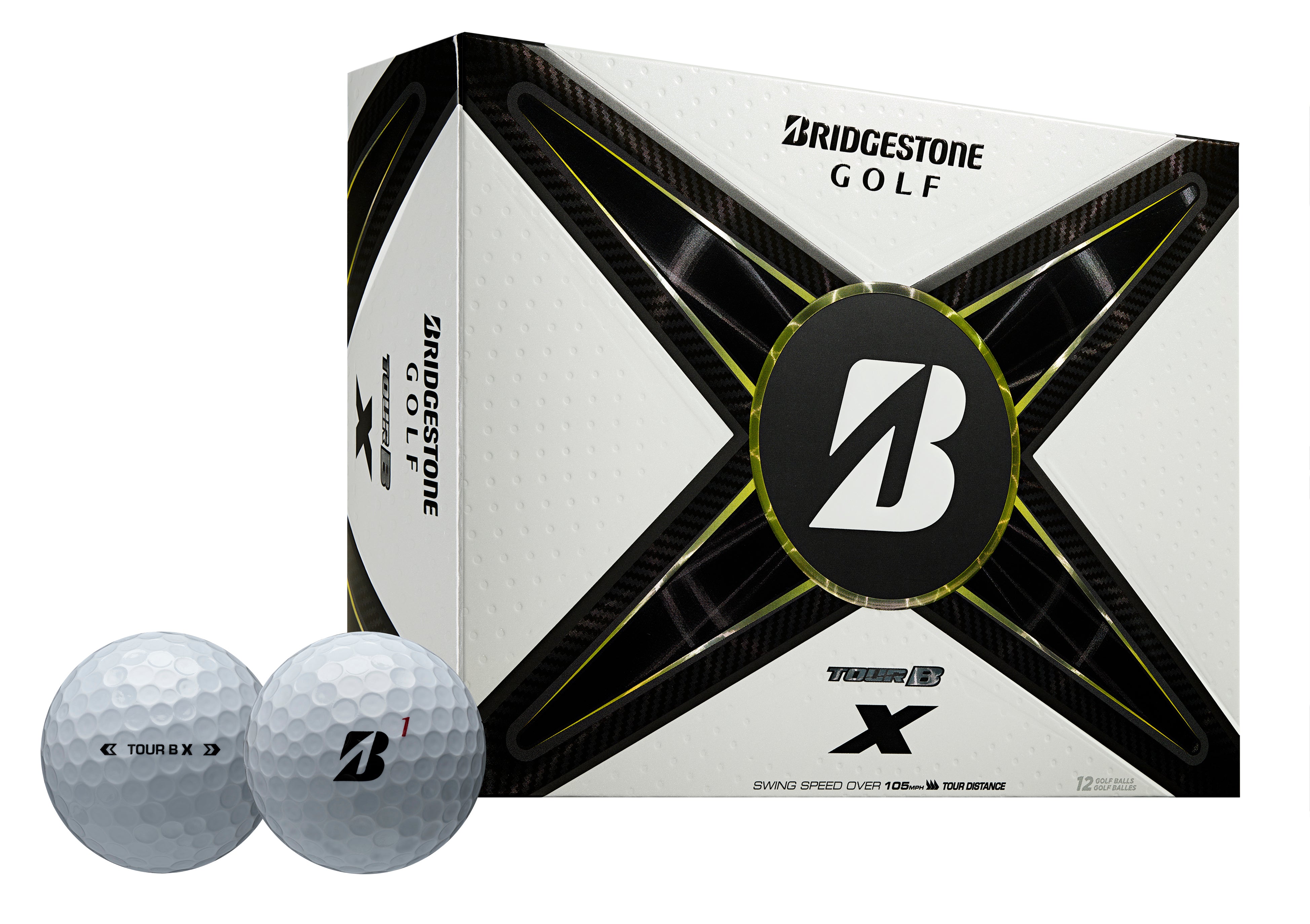 2024 Bridgestone Tour B X Golf Ball - White – The Clubroom