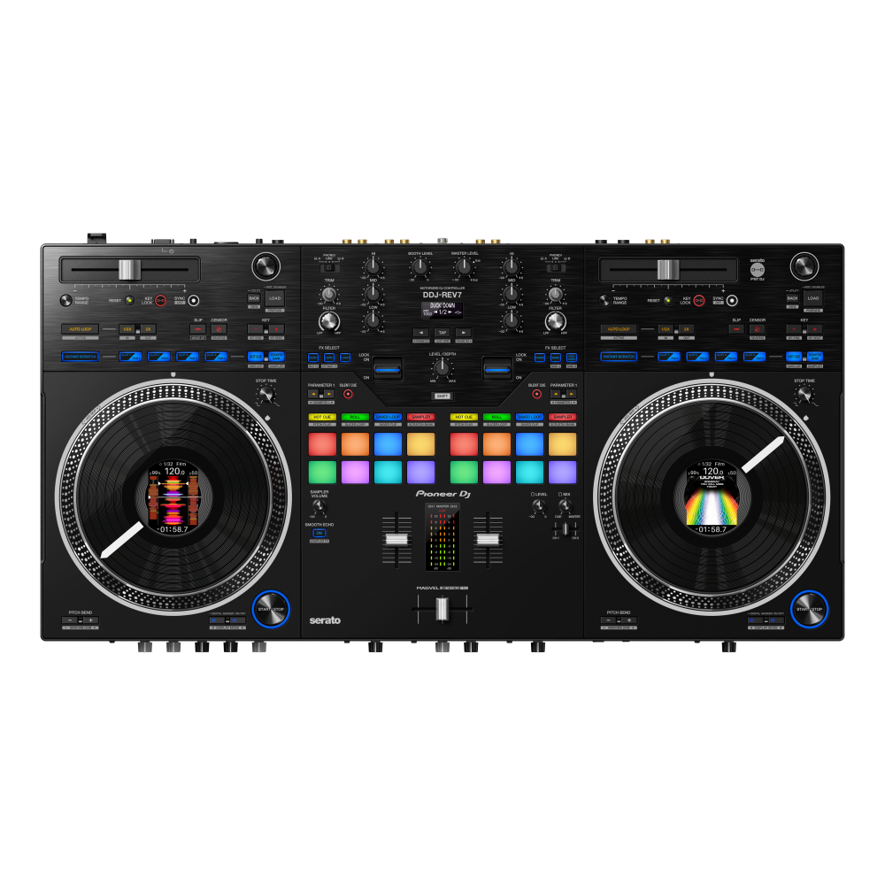 Pioneer DJ DDJ-REV7 - Scratch-style 2-channel professional DJ