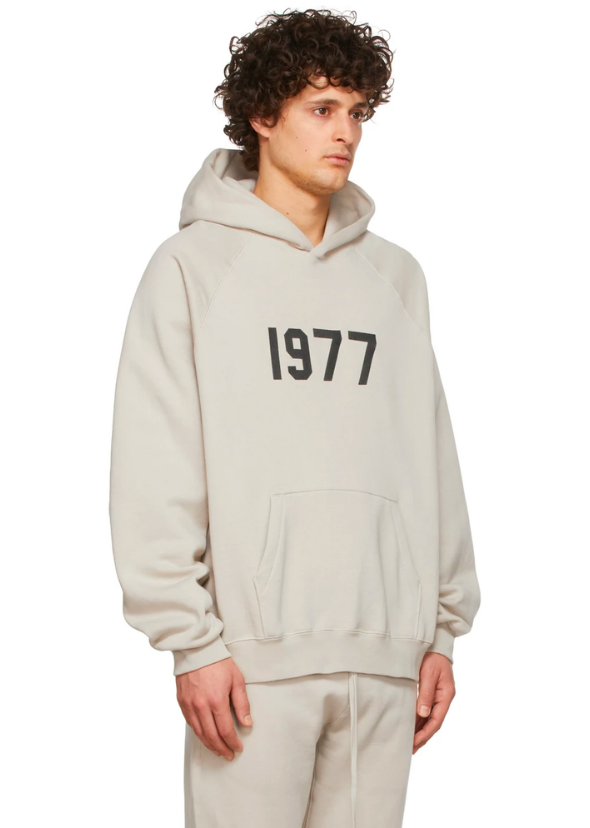 Fear of God - Essentials 1977 Beige' Hoodie (Wheat) – The Factory KL